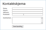 Gratis responsskjema